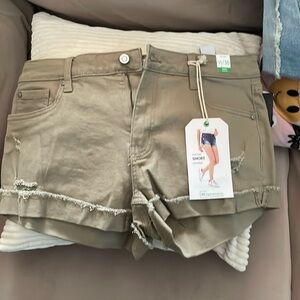 Celebrity Pink Meadow Mid-rise Denim Shorts